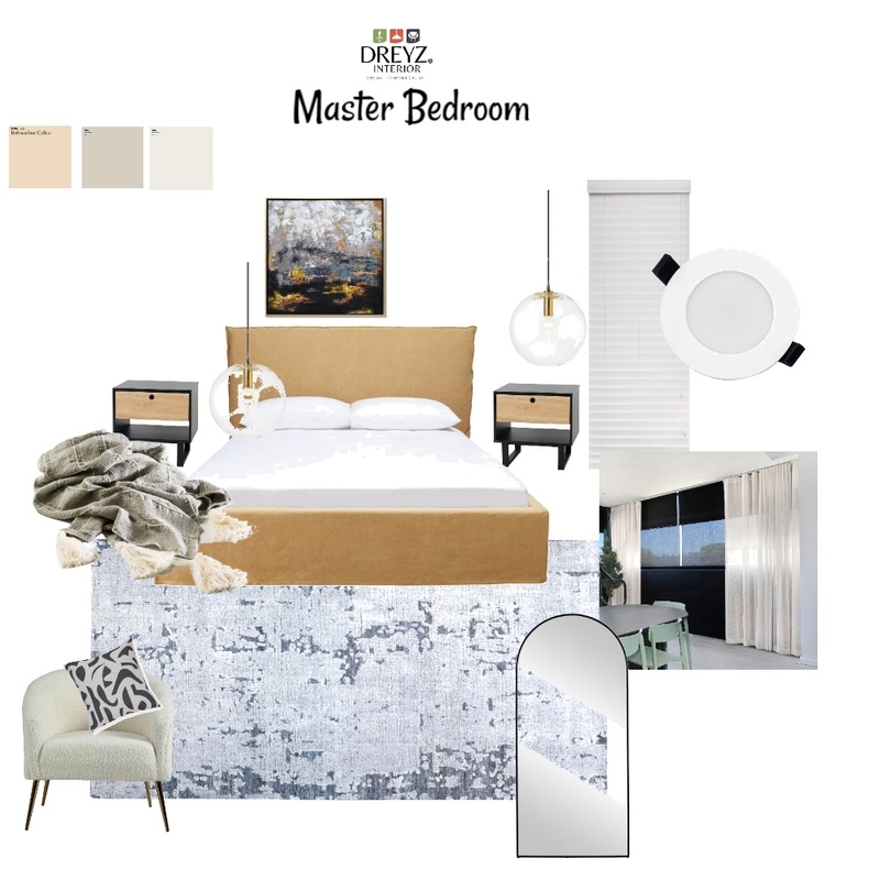 Master Bedroom Mood Board by Derick Asiimwe on Style Sourcebook