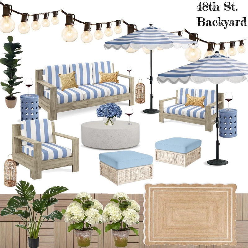48 backyard option 1 Mood Board by Lazuli Azul Designs on Style Sourcebook