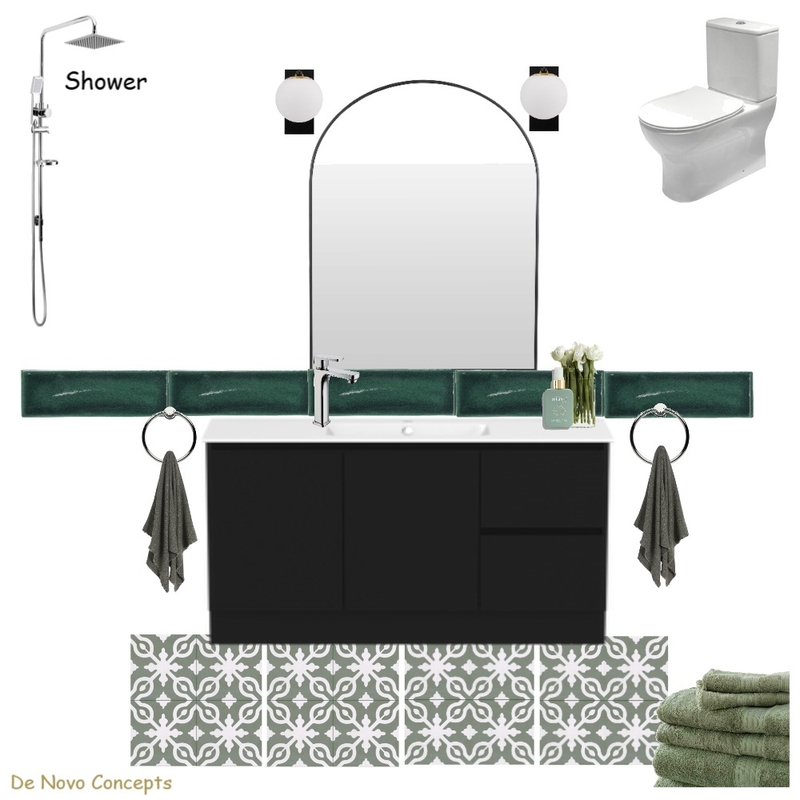 Jodies master bath Mood Board by De Novo Concepts on Style Sourcebook