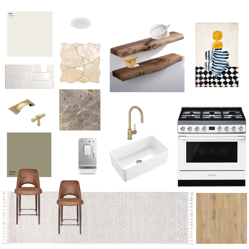Kitchen Sample Board Mood Board by kelly price on Style Sourcebook