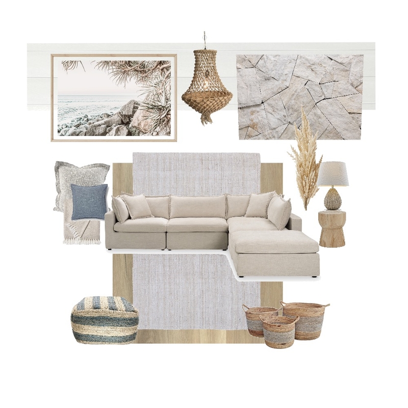 Coastal Living Room Mood Board by bjbergs on Style Sourcebook