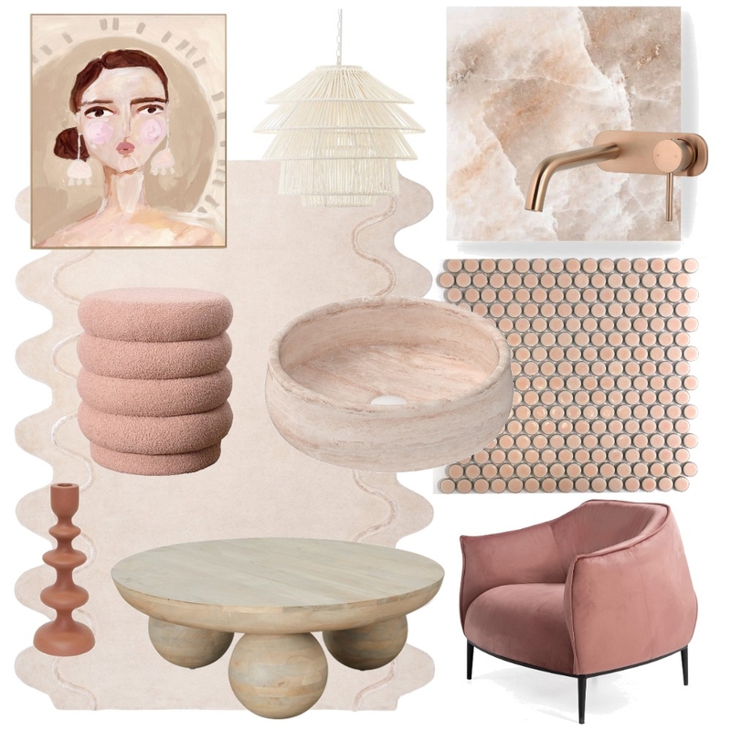 Pink Sunday Mood Board by Moodblogs on Style Sourcebook