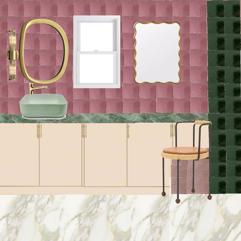 Ensuite - Cerise & Emerald Mood Board by dl2407 on Style Sourcebook