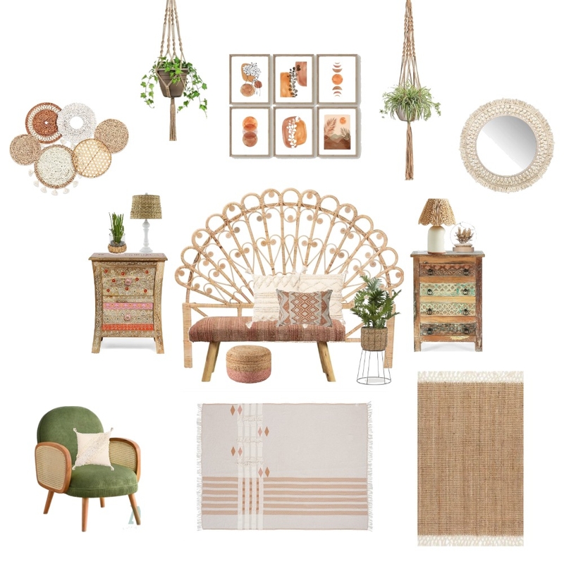 Bohemian Mood Board by donnapep on Style Sourcebook