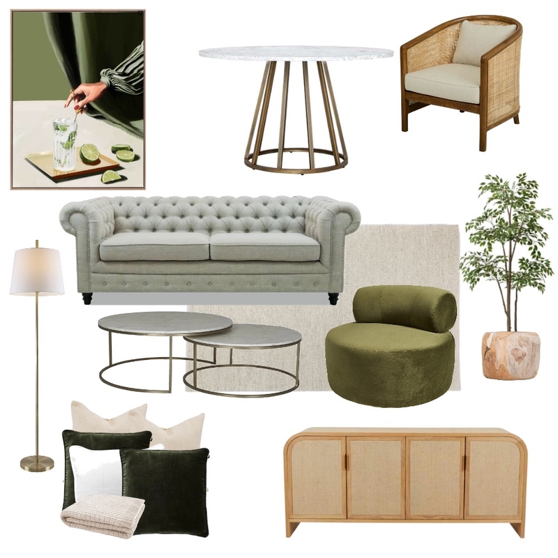 Olive luxe Mood Board by HELLO@CASARAE.COM.AU on Style Sourcebook