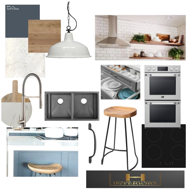 Navy Mood Board Kitchen 2 Mood Board by Stephanie S on Style Sourcebook