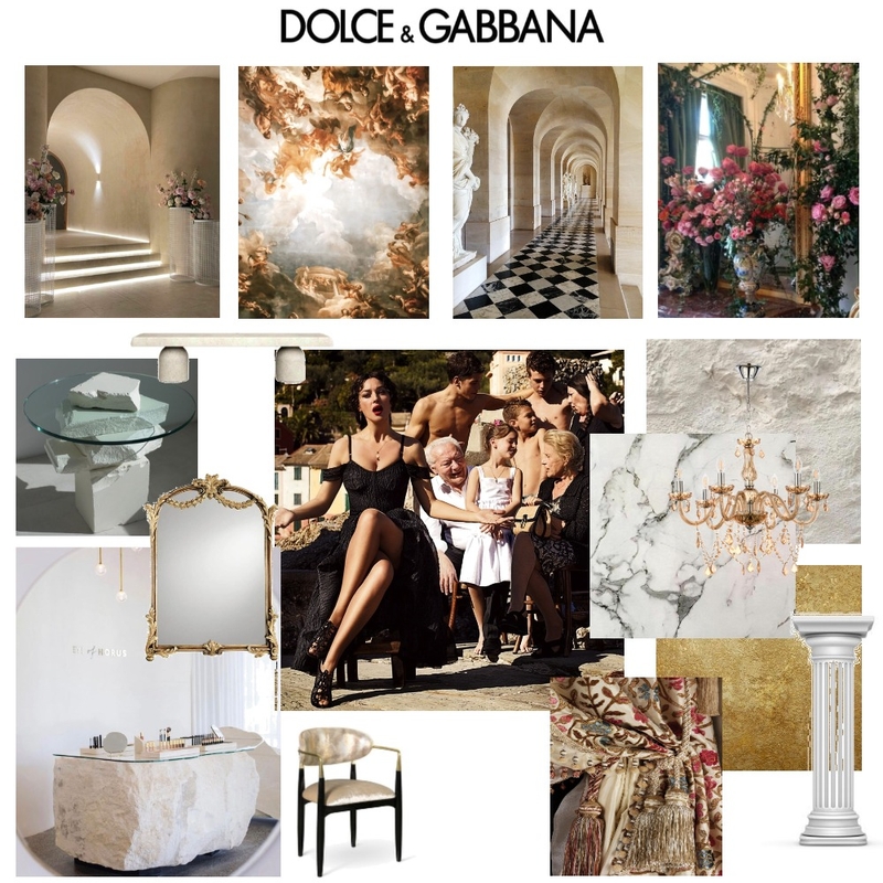 DOLCE GABBANA Mood Board by Maria on Style Sourcebook