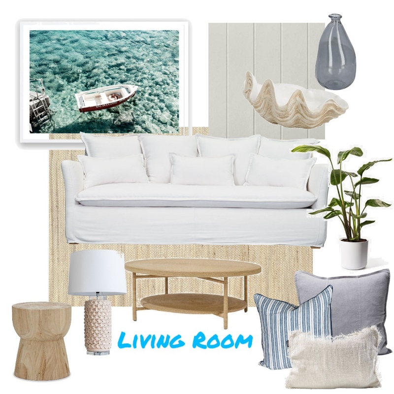 Coastal Room Design Mood Board Mood Board by kyliemichellebarker on Style Sourcebook