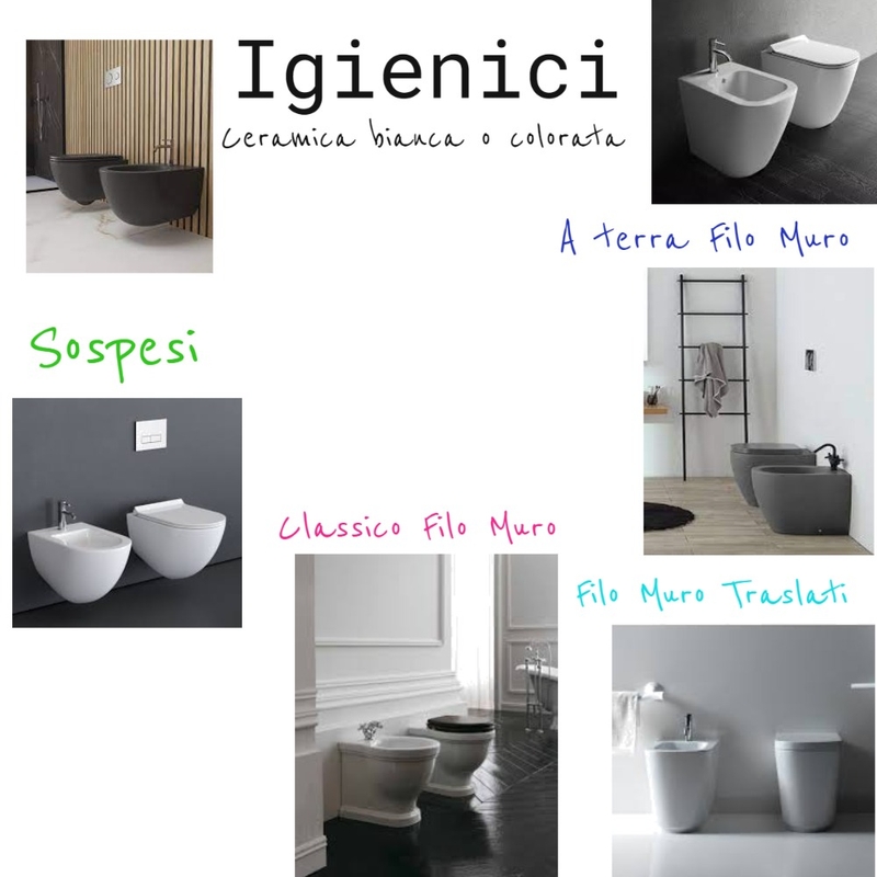 Igienici Mood Board by Mariagrazia Vitale on Style Sourcebook