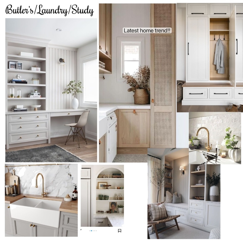 Laundry/Butlers/study Mood Board by Rushrupa on Style Sourcebook