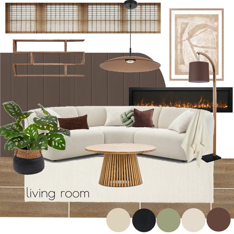 Japandi Living Room Board Mood Board by heidigrace on Style Sourcebook