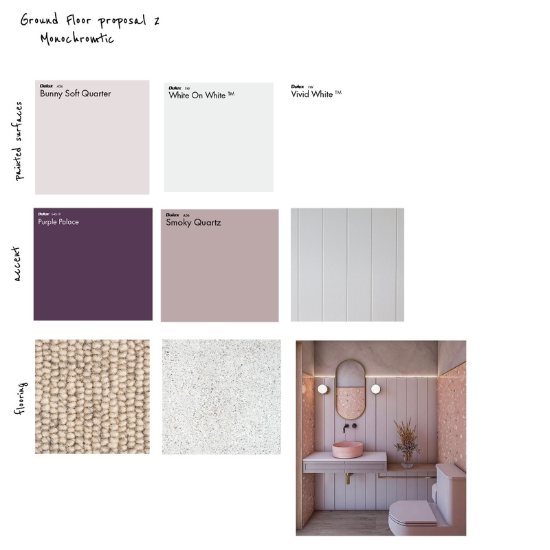 Ground floor #2 monochromatic Mood Board by MSP Styling & Design on Style Sourcebook