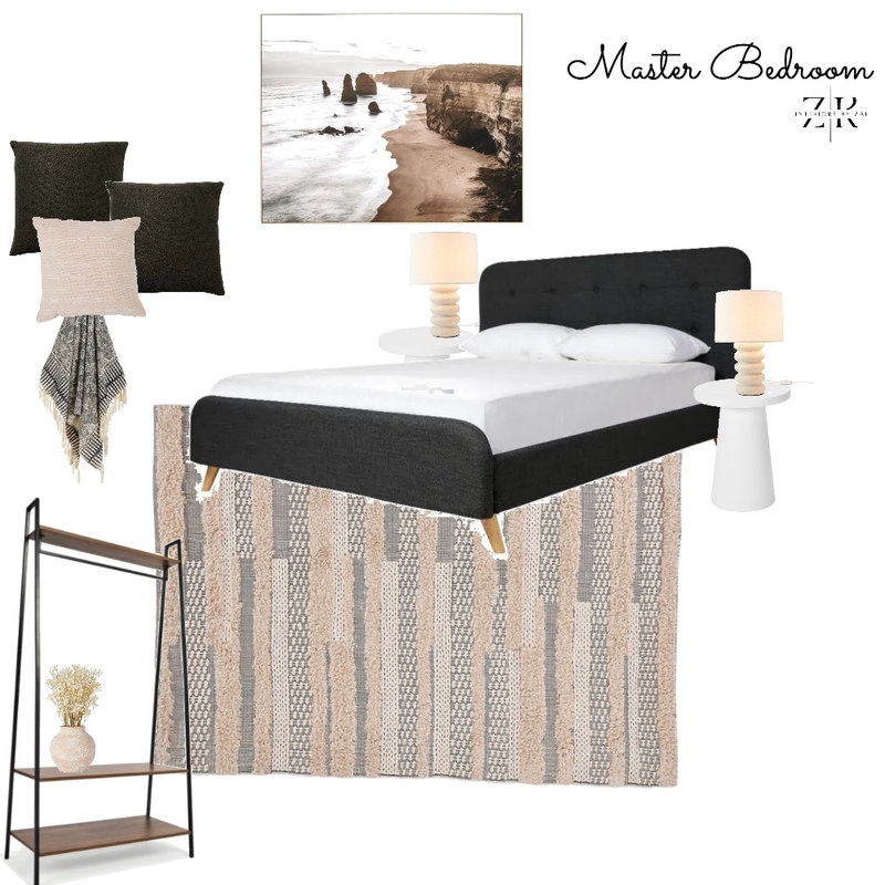 Airbnb - Moody bedroom Mood Board by Interiors By Zai on Style Sourcebook