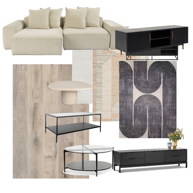 Flat Living space Ideas Mood Board by Kushy on Style Sourcebook
