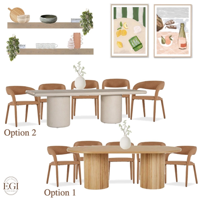 Med Dining Room Mood Board by Eliza Grace Interiors on Style Sourcebook
