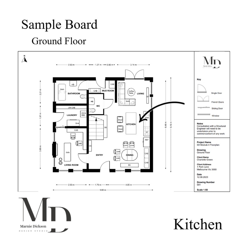 Sample Board - Kitchen Mood Board by MarnieDickson on Style Sourcebook