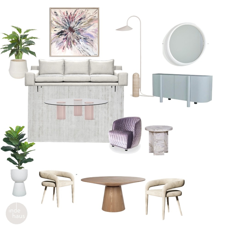 Claremont - Lilac Scheme Mood Board by indi haus on Style Sourcebook