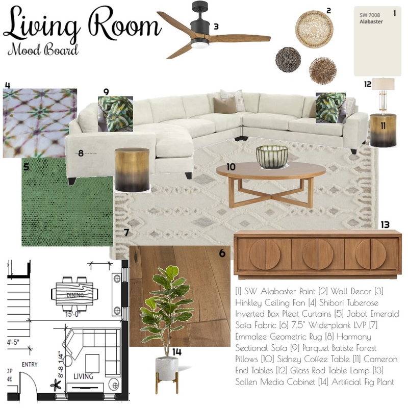 IDI 9 - Living Room Mood Board by hupmanvalery@gmail.com on Style Sourcebook