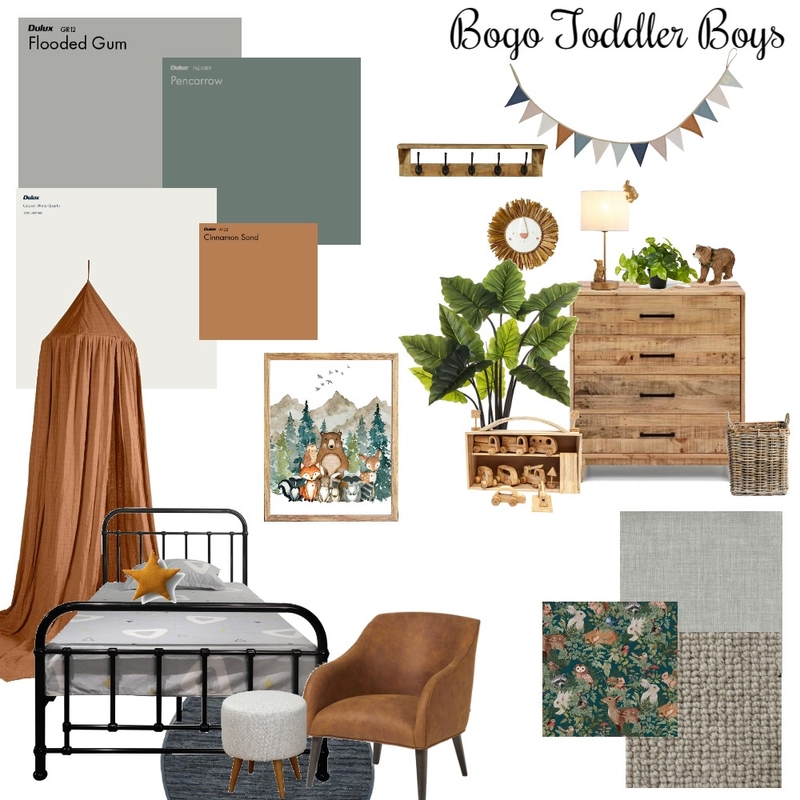 Bogo Toddler Boys Room Mood Board by Kyliemp on Style Sourcebook