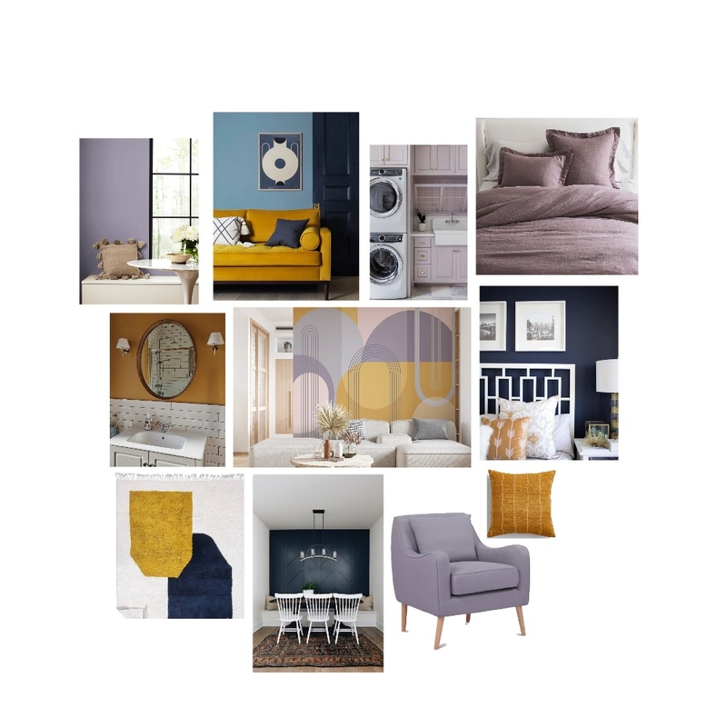 Accented Analogous Color Scheme Mood Board by AlexaWhitehurst on Style Sourcebook