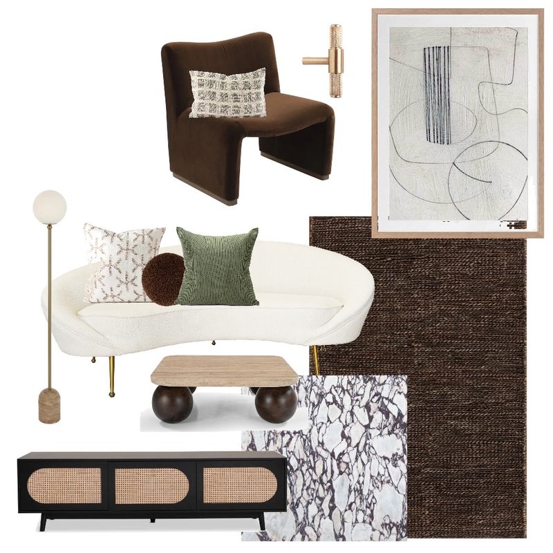 Laya Villa B Living Spaces Mood Board by Comma Projects on Style Sourcebook