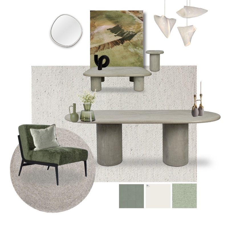 VERDURE NEST Mood Board by Tallira | The Rug Collection on Style Sourcebook