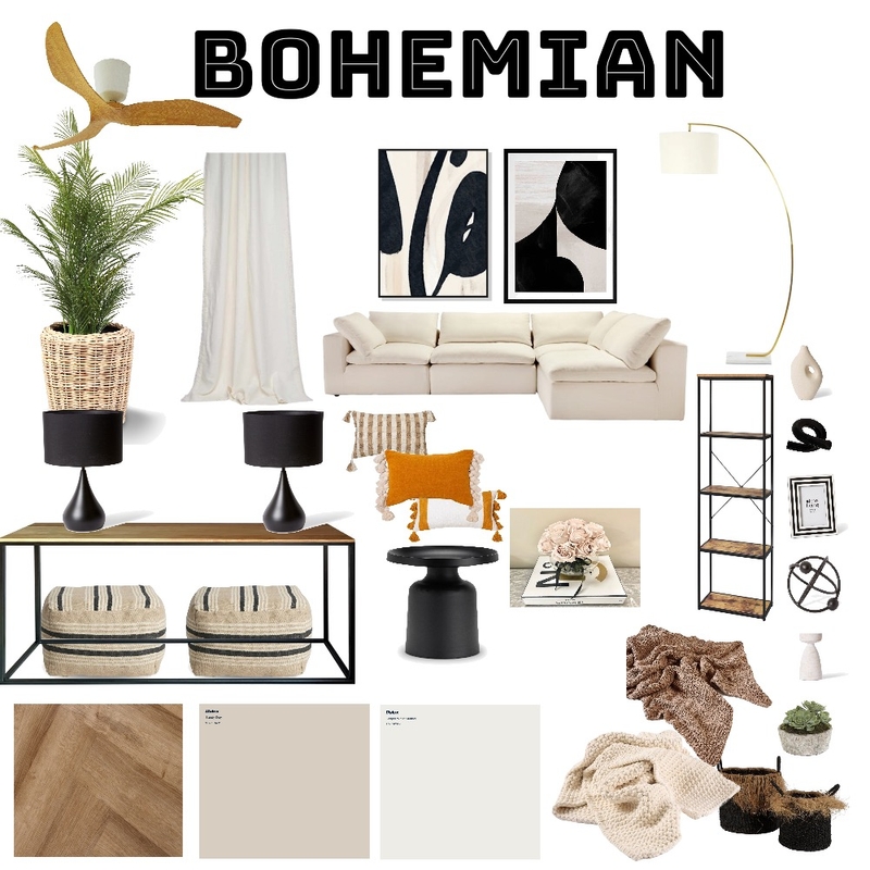 Bohemian Design Board Mood Board by Chi Chi on Style Sourcebook