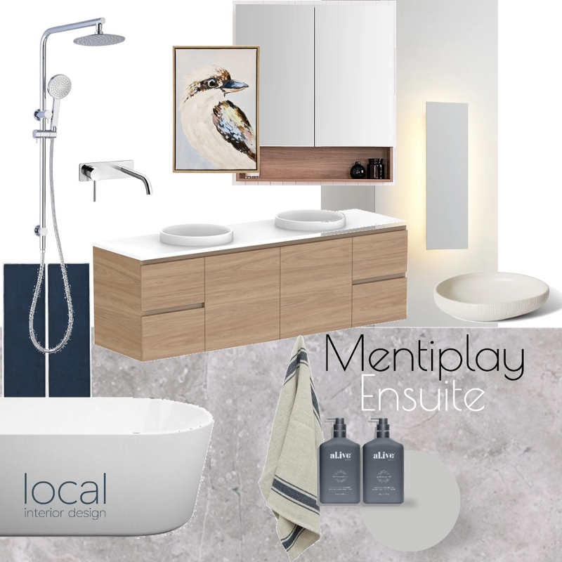 Mentiplay Ensuite Mood Board by Local Interior Design on Style Sourcebook