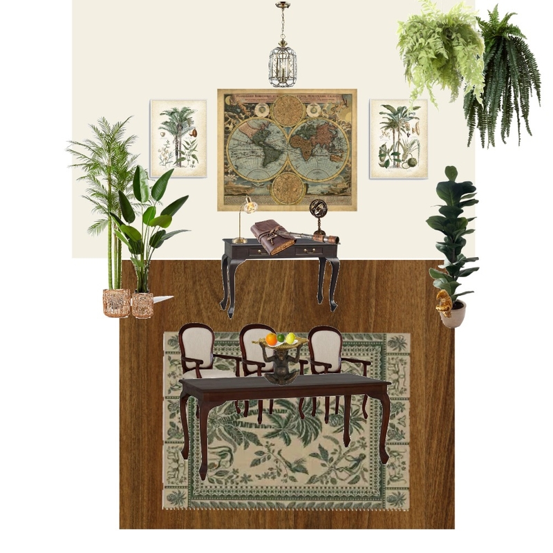 British Colonial Dining Mood Board by KDavis on Style Sourcebook