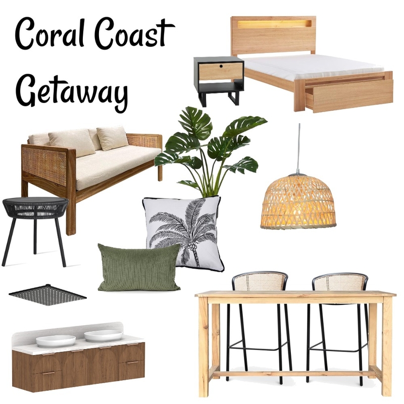 Coral Coast Getaway Mood Board by S117243 on Style Sourcebook