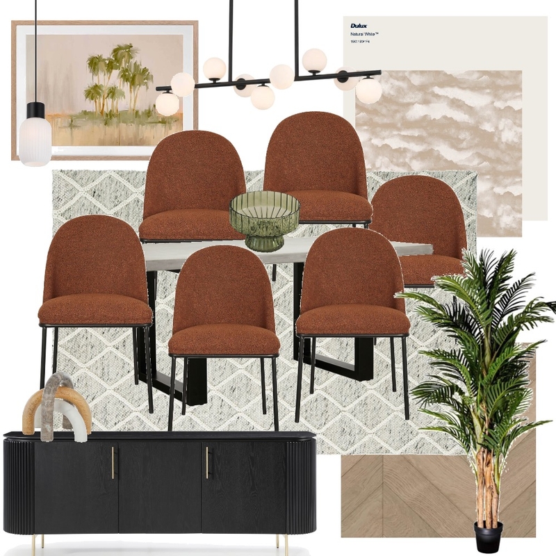 Module Nine Dining Room Mood Board by Alyssa Coelho on Style Sourcebook