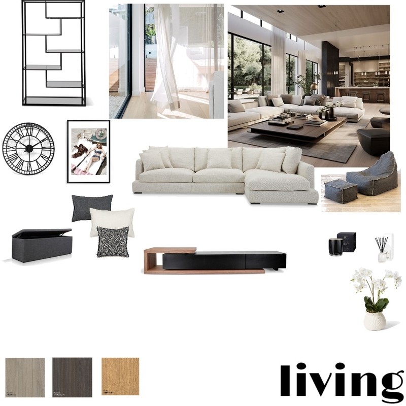 living room Mood Board by Giannis1997 on Style Sourcebook