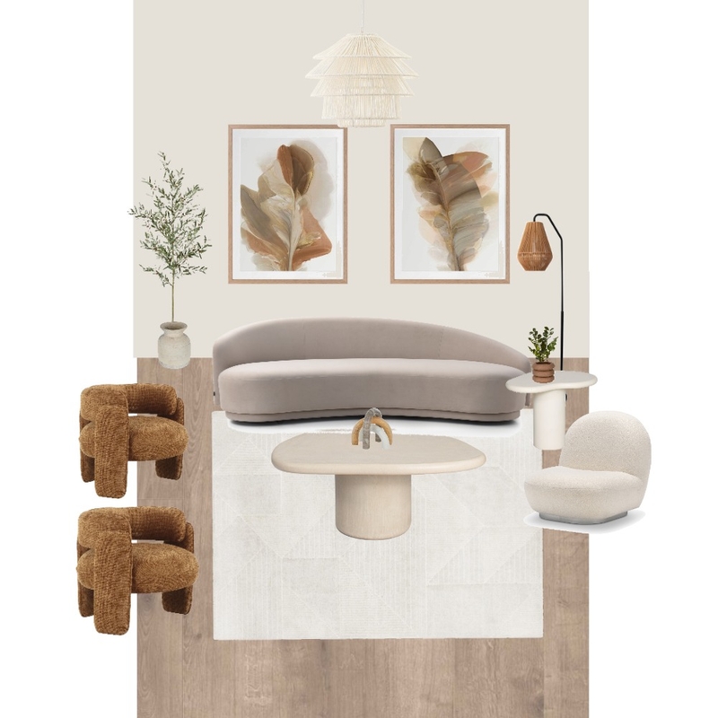 Japandi living room Mood Board by KDavis on Style Sourcebook