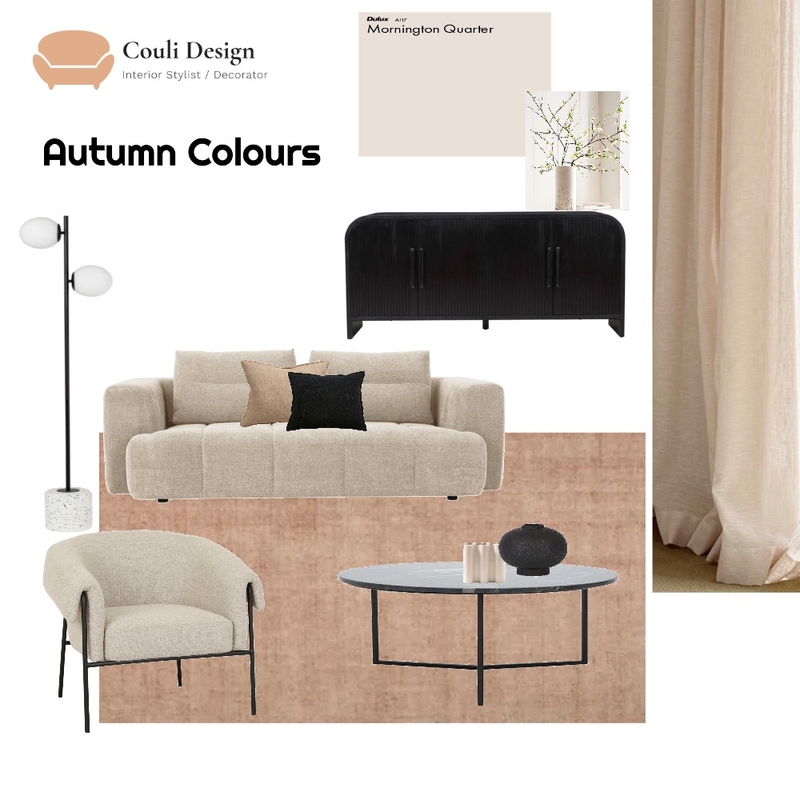 Autumn Colours Mood Board by Couli Design Interior Decorator on Style Sourcebook