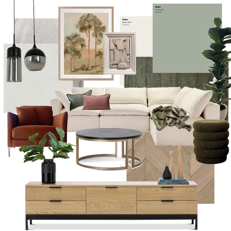 Module Nine Living Room Mood Board by Alyssa Coelho on Style Sourcebook