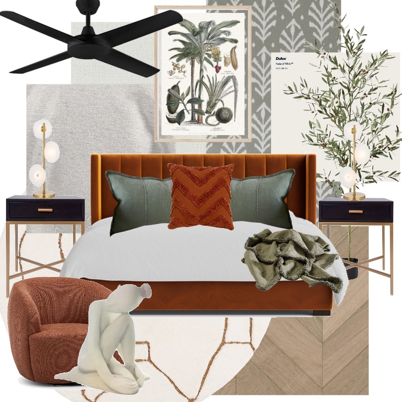 Module Nine Bedroom Mood Board by Alyssa Coelho on Style Sourcebook
