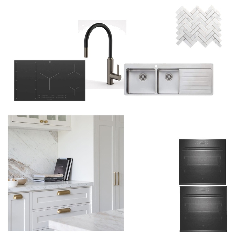 Kitchen Nickel fixtures Mood Board by Rhianonmaree@hotmail.com on Style Sourcebook