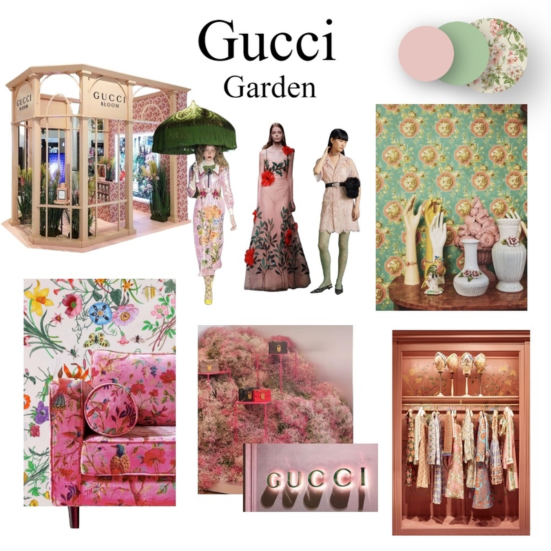 gucci garden Mood Board by Maria.sidiropoulou124@gmail.com on Style Sourcebook