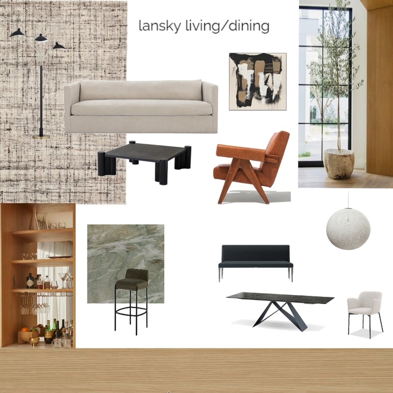 living-dining Mood Board by parliament on Style Sourcebook