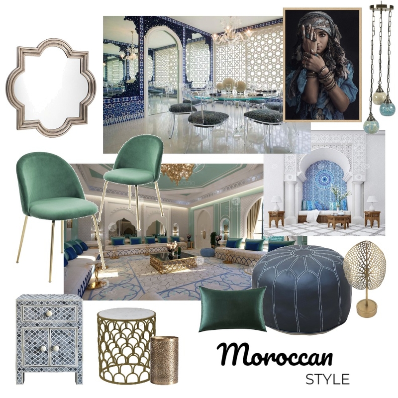 Moroccan design style Mood Board Mood Board by Adaiah Molina on Style Sourcebook