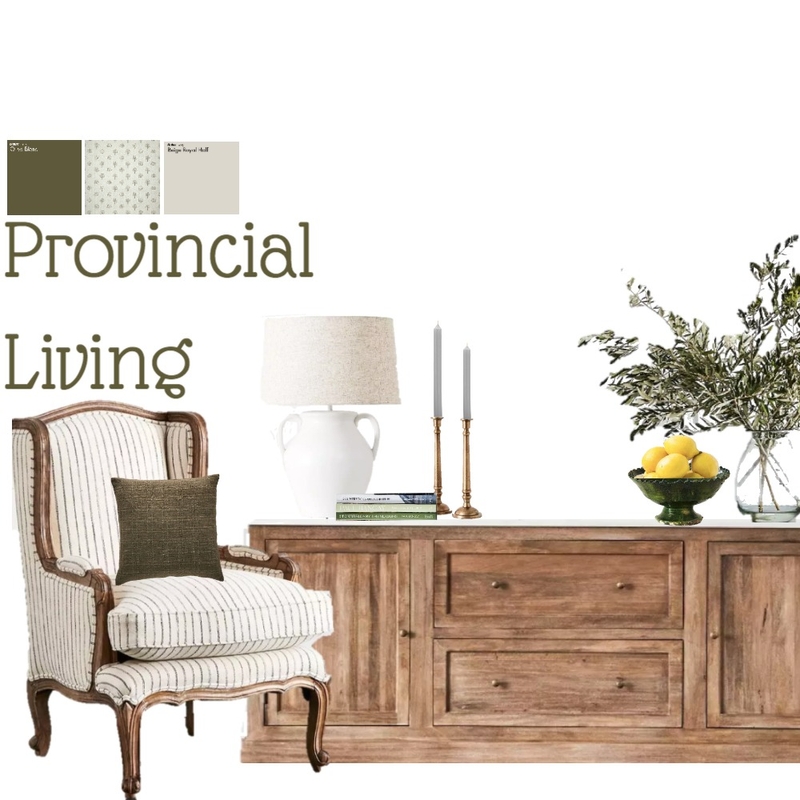 Provincial Living Console Edit 1 Mood Board by The InteriorDuo on Style Sourcebook