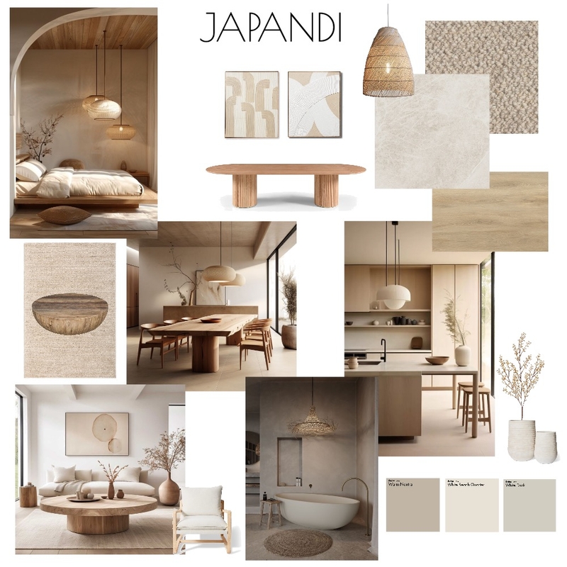 Japandi Mood Board Mood Board by Sarahslmcdonald@outlook.com on Style Sourcebook