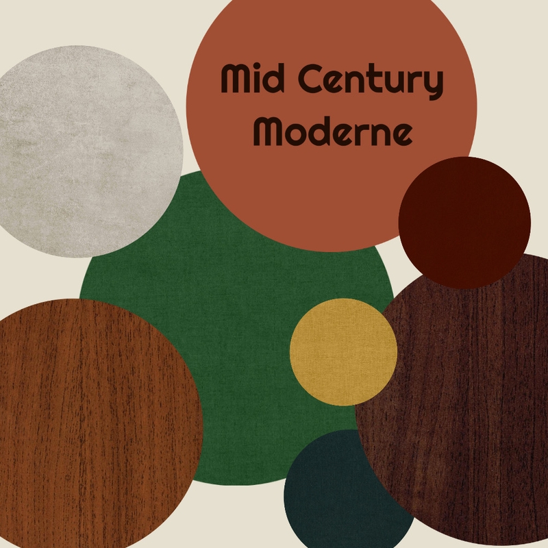 Colors and Textures Bedroom Mid Century Moderne Mood Board by Roubäna on Style Sourcebook