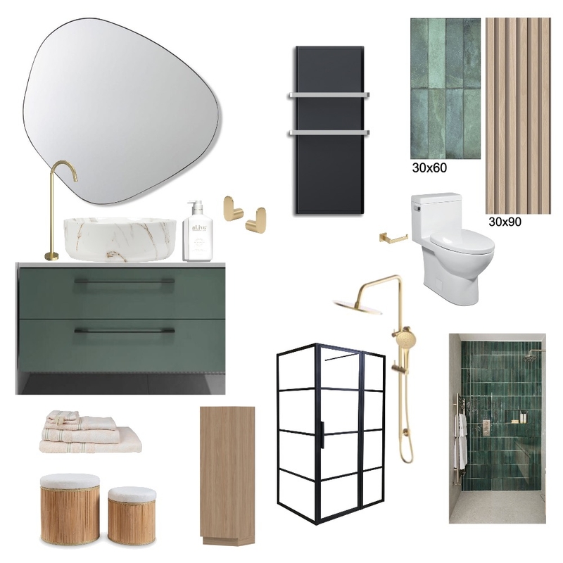 bath Mood Board by Sokosred on Style Sourcebook