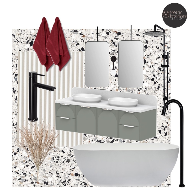 Modern Australian Bathroom Mood Board by Metric Interiors By Kylie on Style Sourcebook