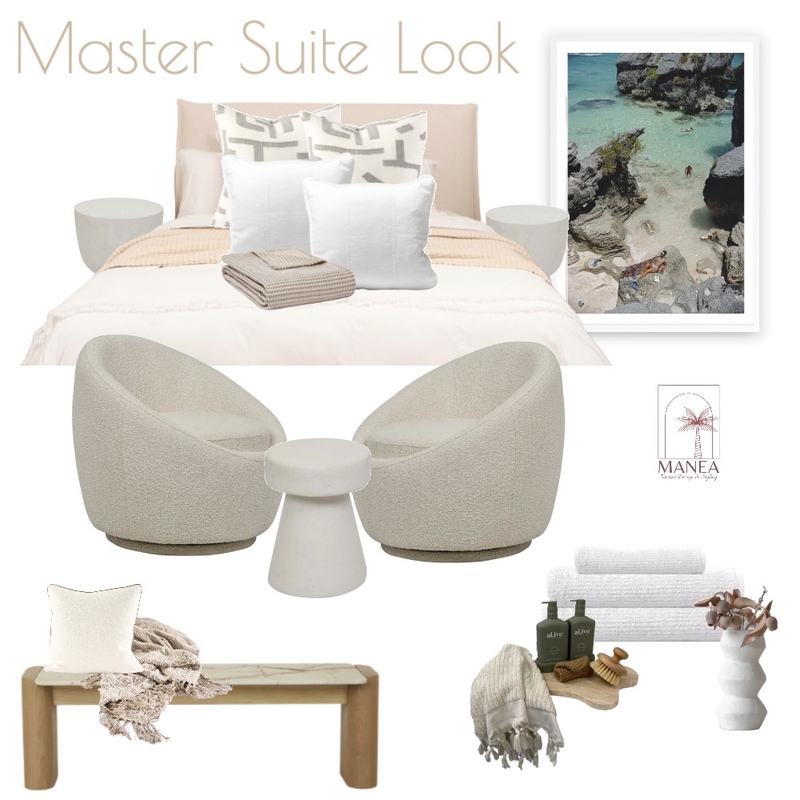 Contemporary med bedroom Mood Board by Manea Interior Design & Styling on Style Sourcebook