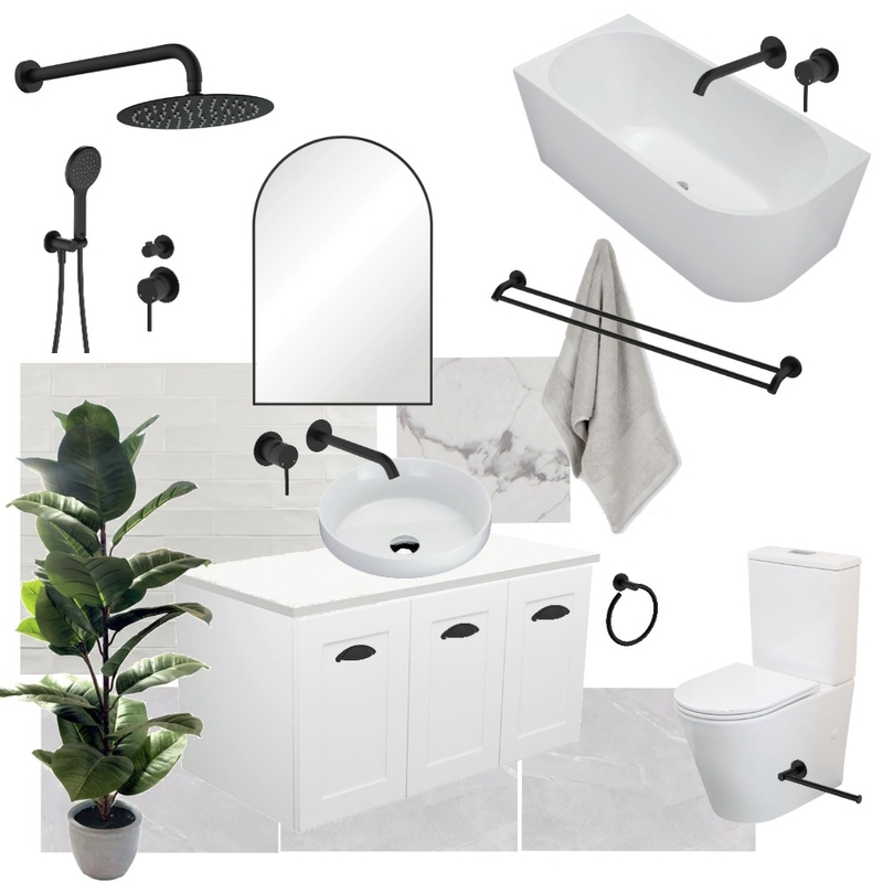 Light grey bathroom scheme Mood Board by emmalea97@gmail.com on Style Sourcebook