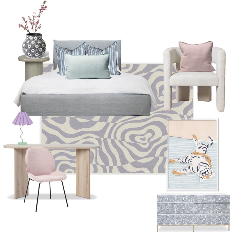 Teenager Bedroom Mood Board by IrinaConstable on Style Sourcebook