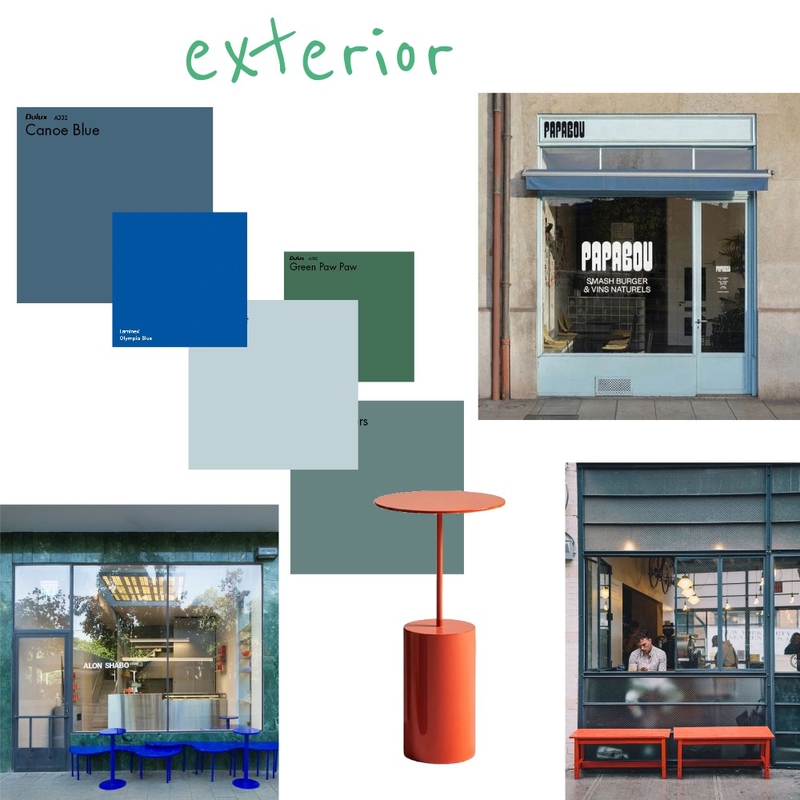 cafe exterior Mood Board by Interior Design Rhianne on Style Sourcebook
