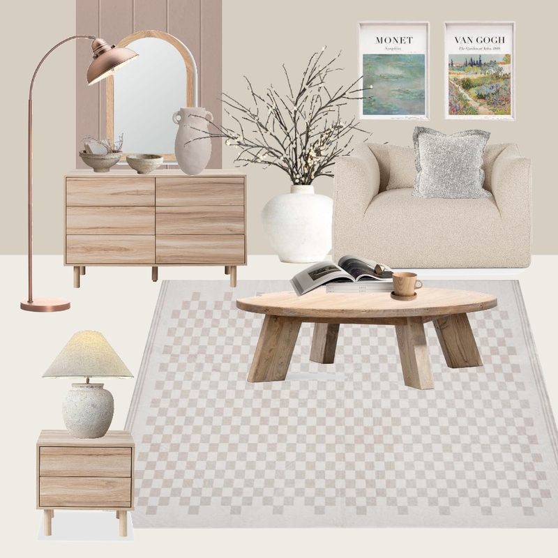 Revive Toshi Natural Mood Board by Rug Culture on Style Sourcebook